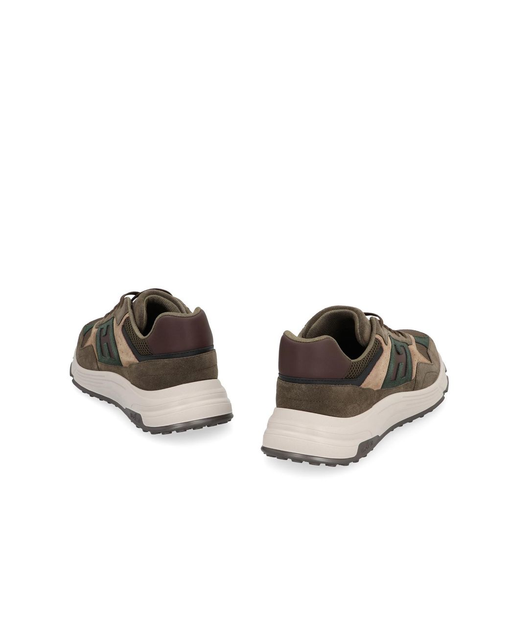 Hogan Brown Hyperlight Lace-Up Sneakers for men