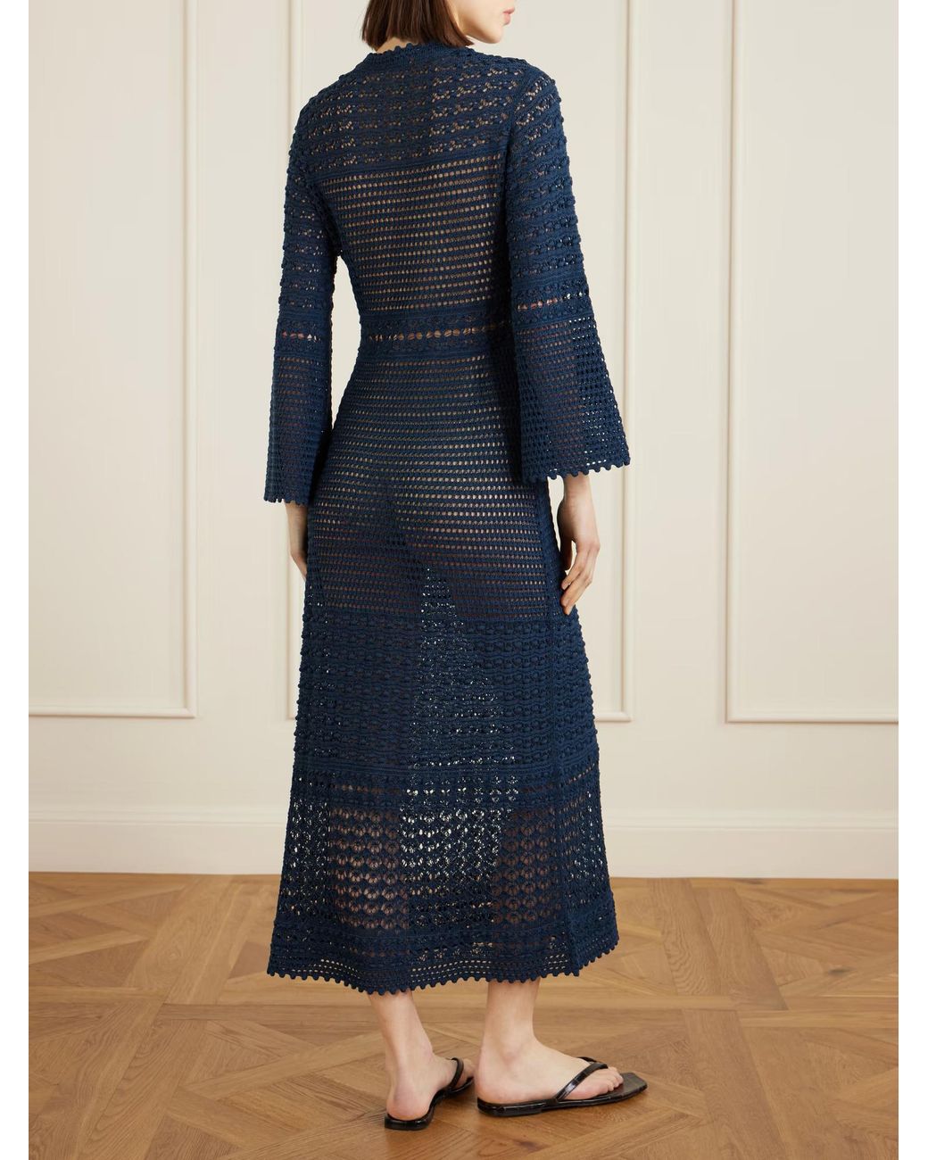 Eres Blue Madone Knit Dress