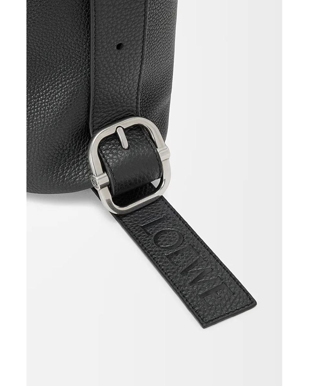 Loewe Black Loop Bucket M Crossbody Bag for men