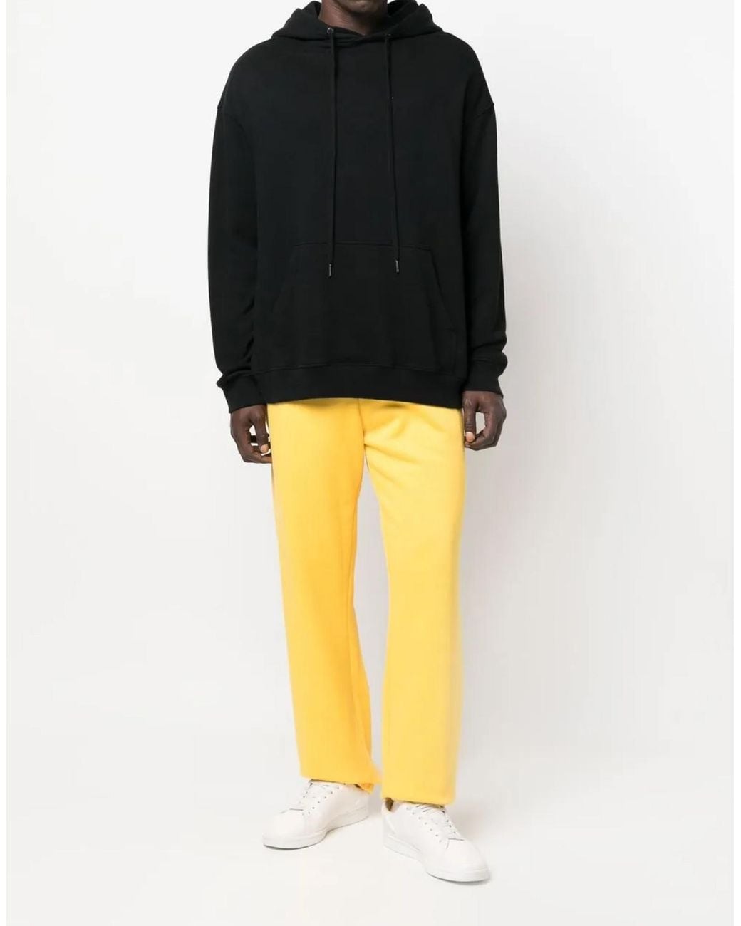 Jacquemus Yellow Elastic-Waist Athletic Pants for men