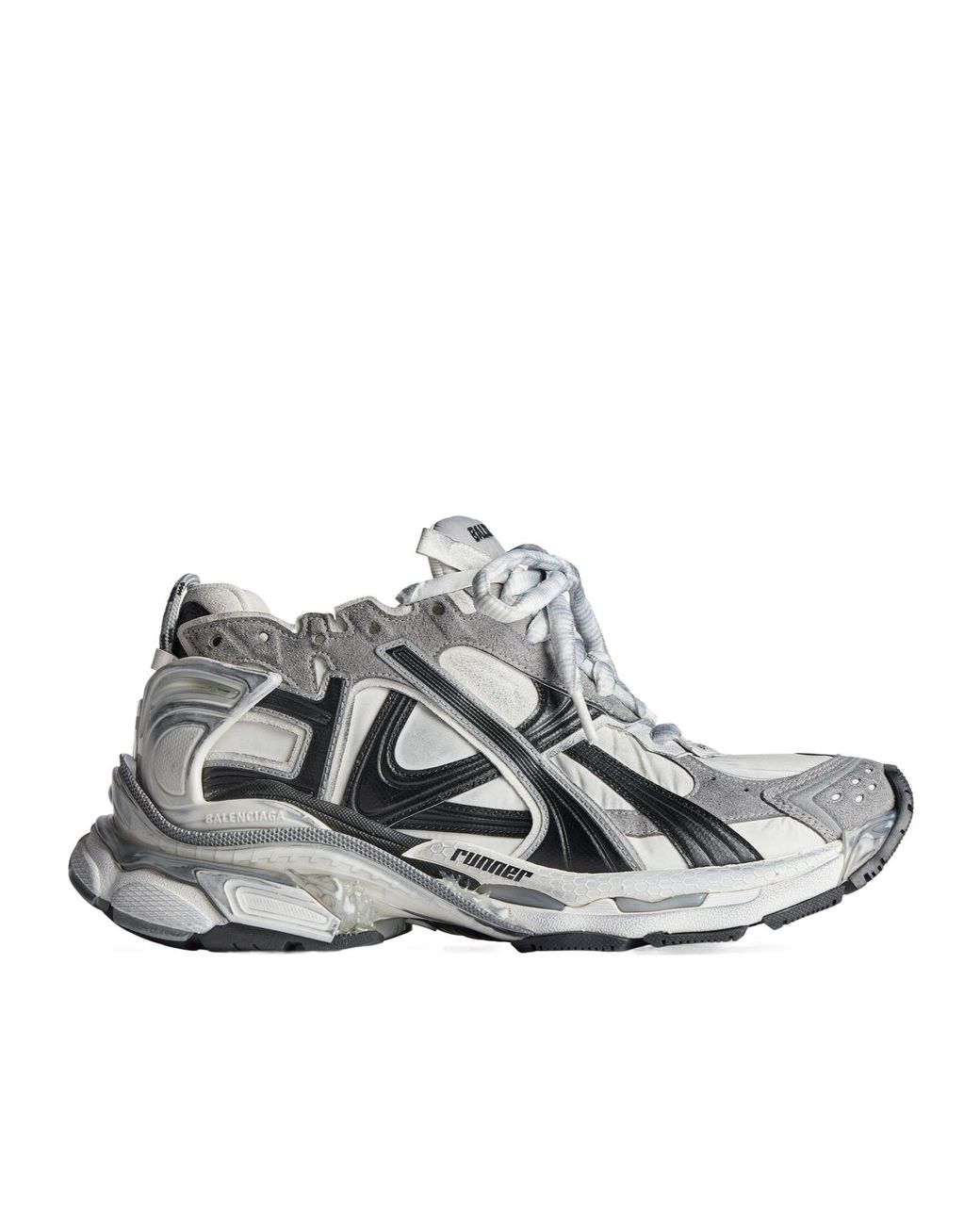 Balenciaga White Runner Gradient Snekaers