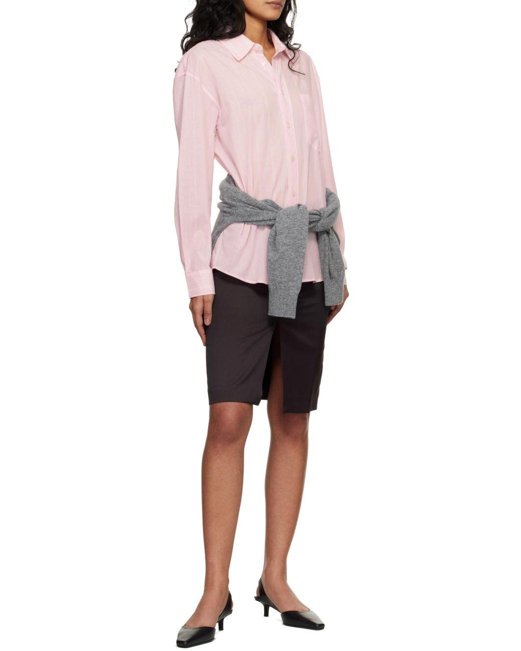 DUNST Pink Long-Sleeved Shirt