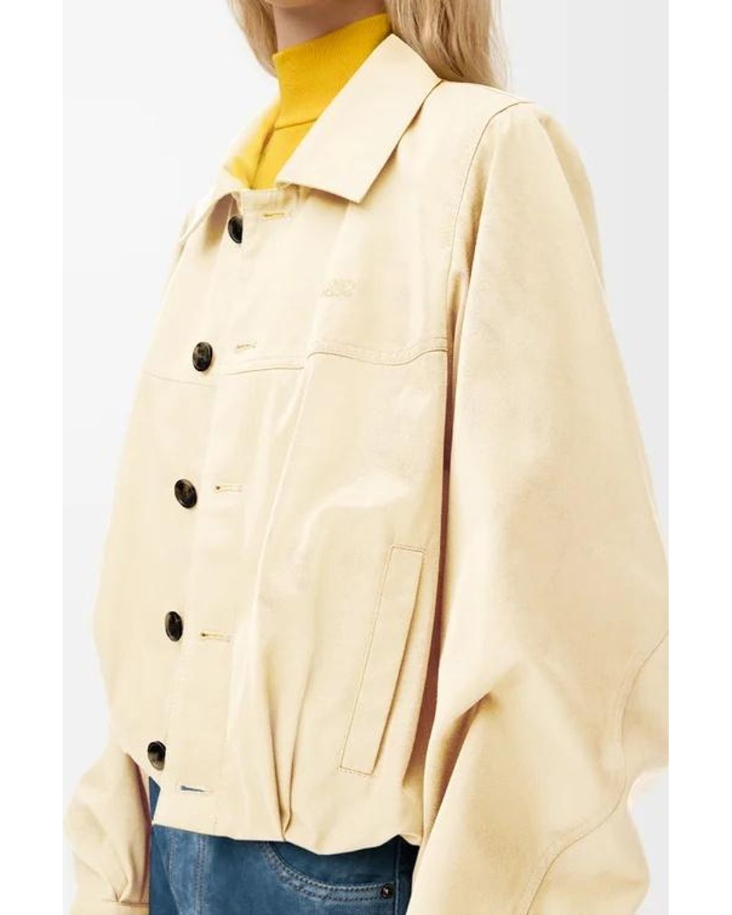 Loewe Natural Button-Fastening Jacket