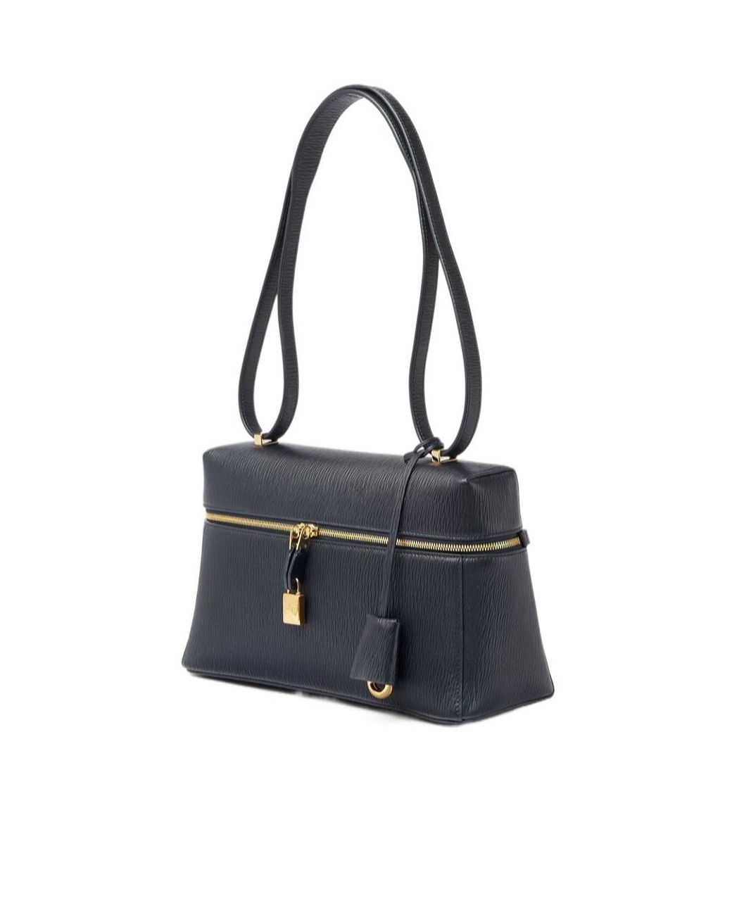 Loro Piana Blue Extra Bag L27 Shoulder Bag