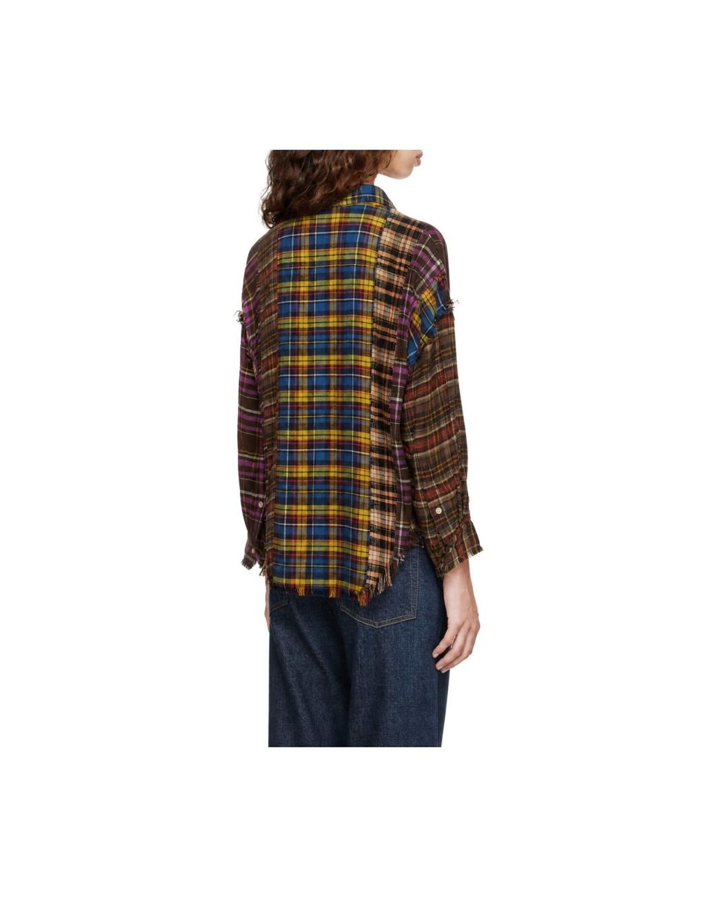 R13 Multicolor Patchwork Shirt