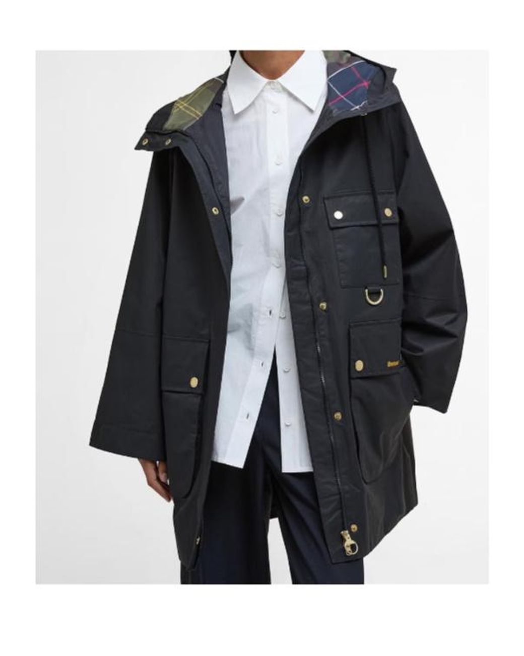 Barbour Green Long-Sleeved Casual Jacket