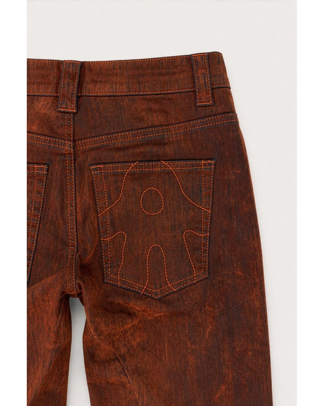 AVAVAV Brown Straight-Leg Jeans