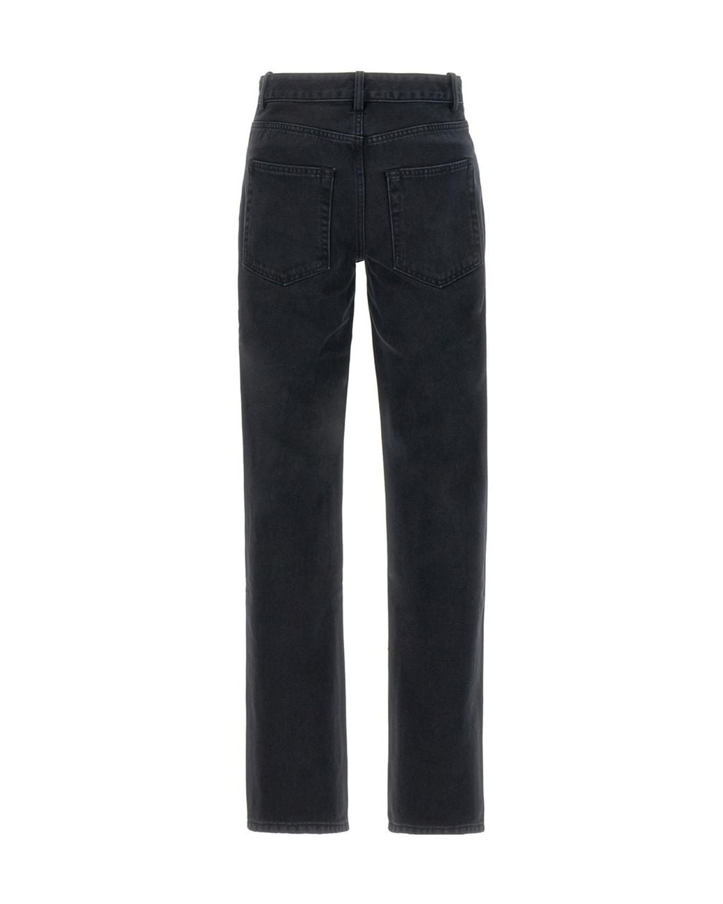 Ann Demeulemeester Blue Drawstring Detailed Denim Jeans for men