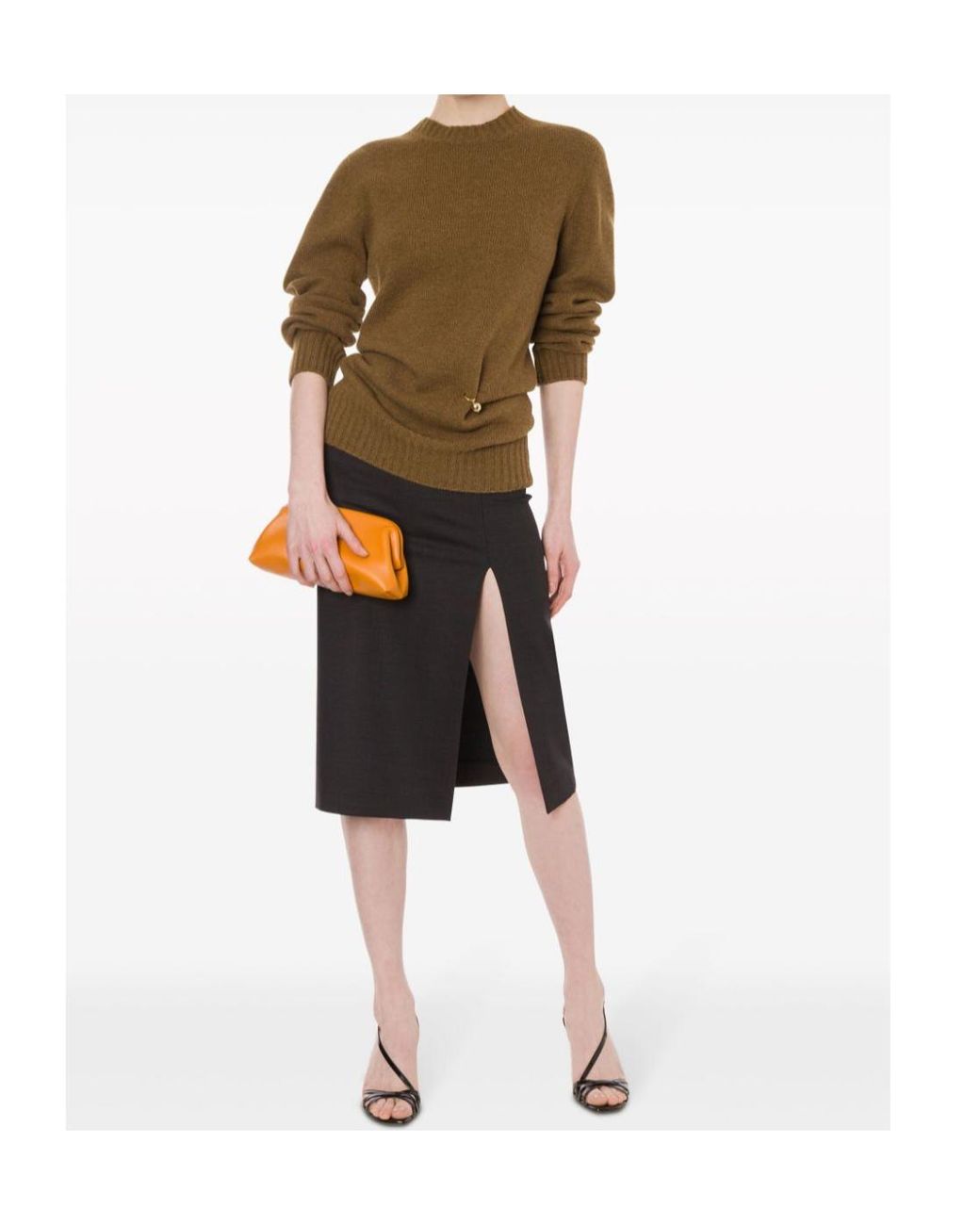 Philosophy Di Lorenzo Serafini Green Long-Sleeved Sweater
