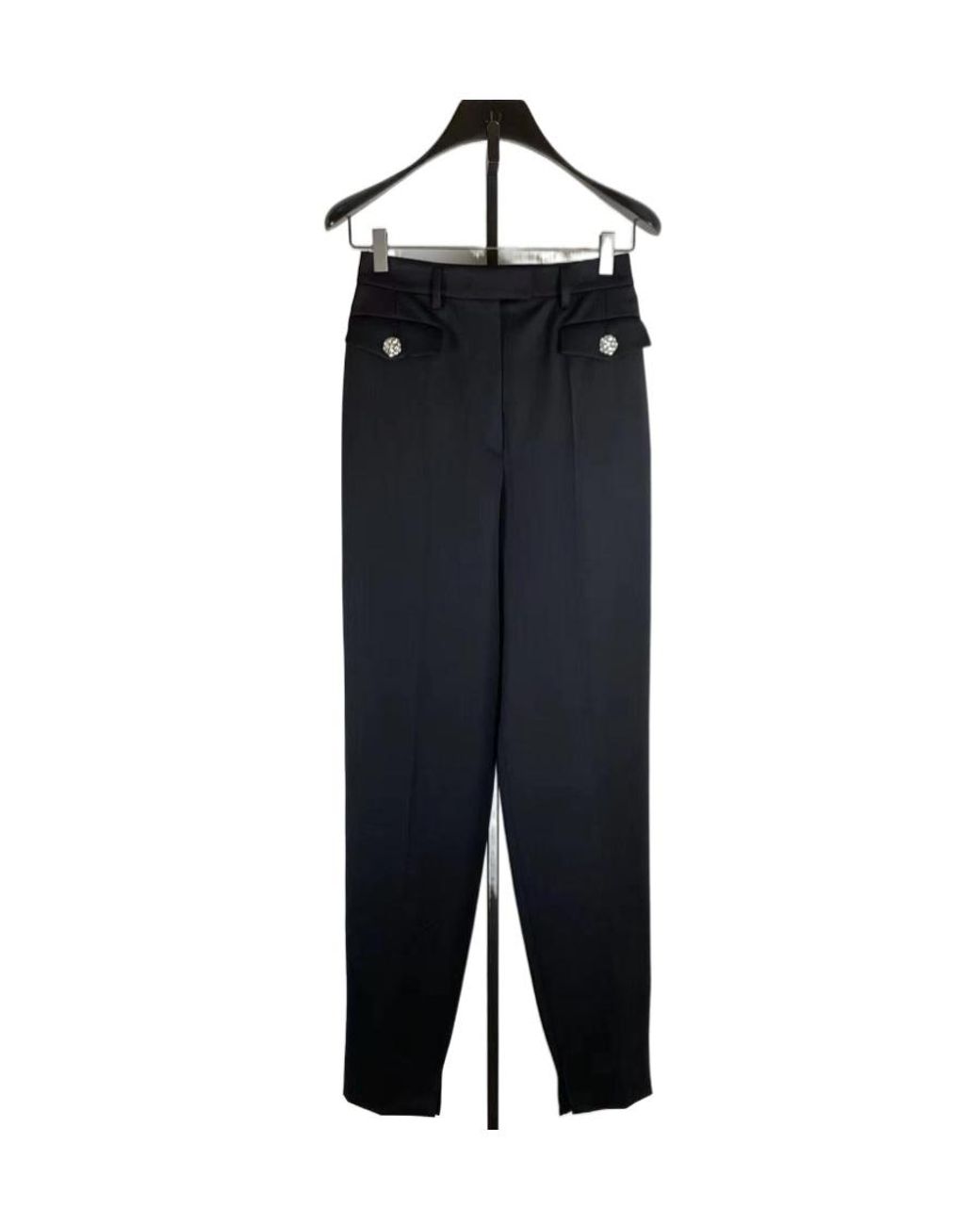 Prada Black Front Pocket Tailored Trousers