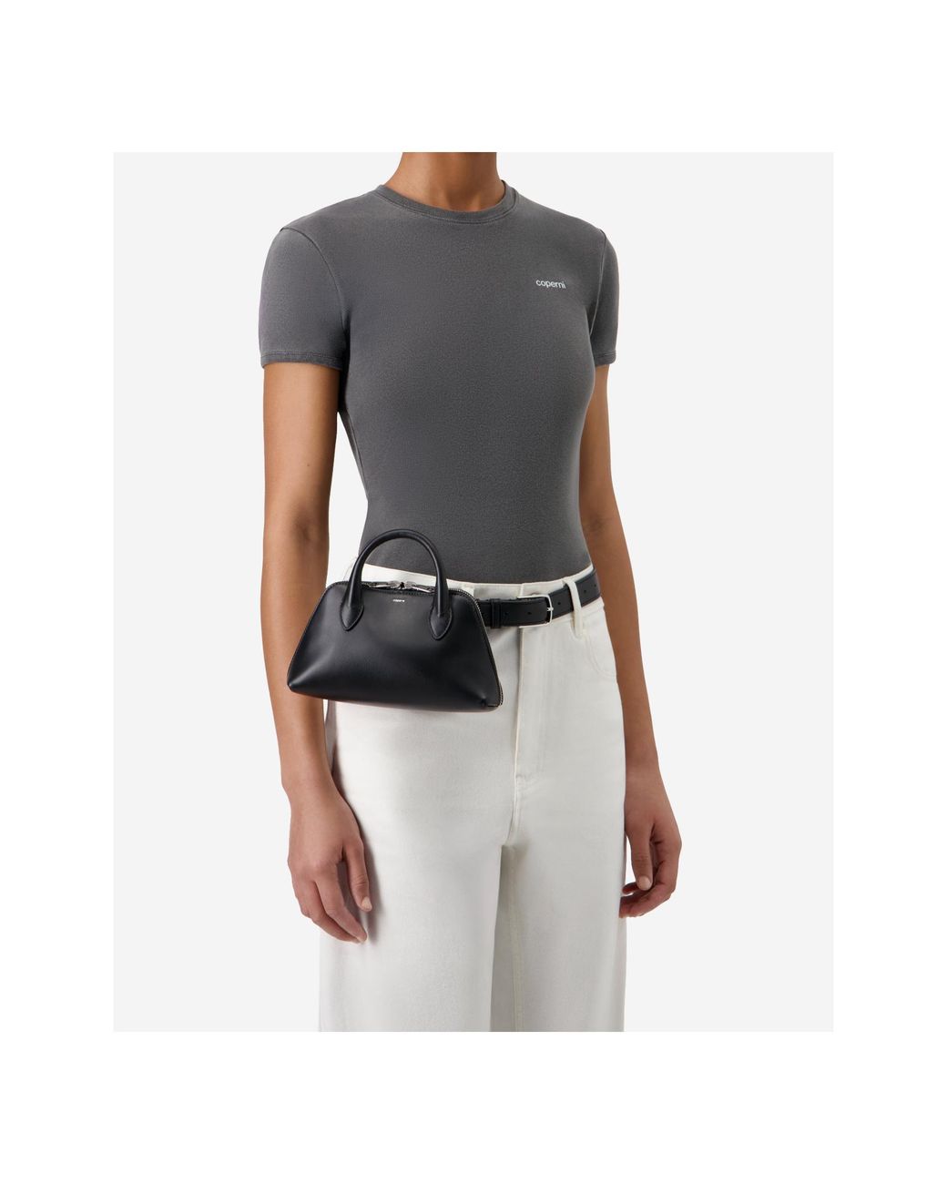 Coperni Black Duffle Belt Bag