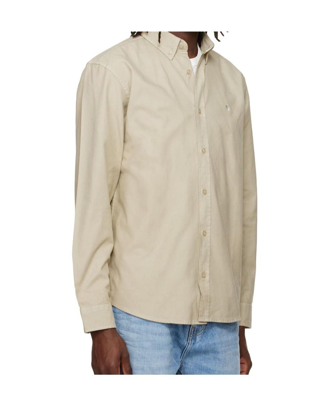 Carhartt Natural Long Sleeve Shirt for men