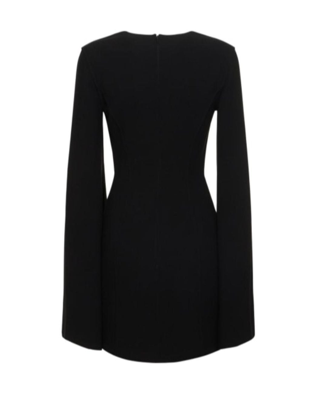 Michael Kors Black Long-Sleeved Mini Dress