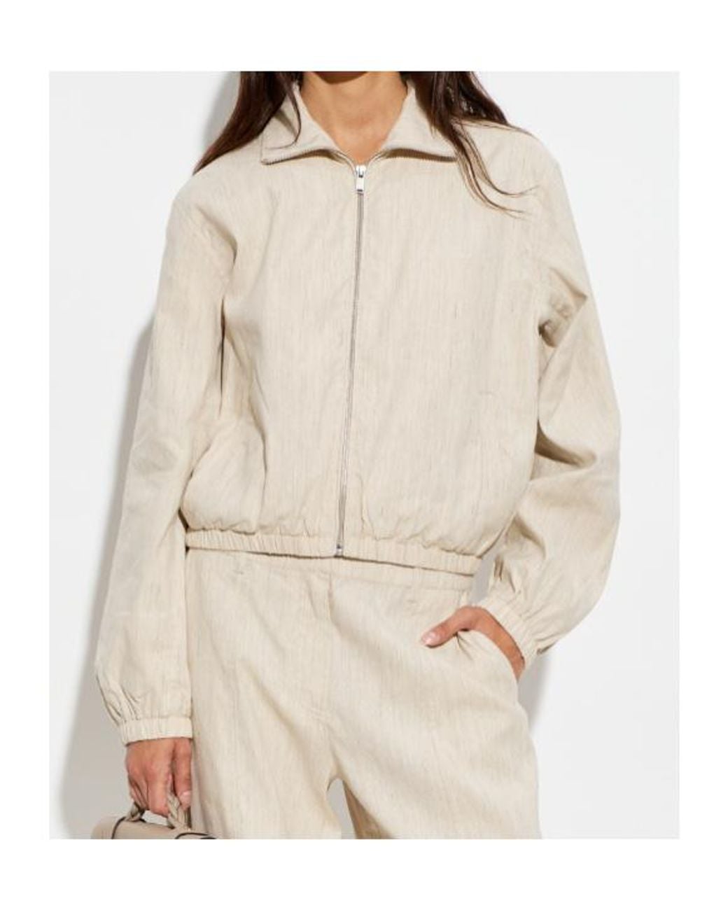 Samsøe & Samsøe Natural Samsøe Samsøe Sabianca Zipped Jacket