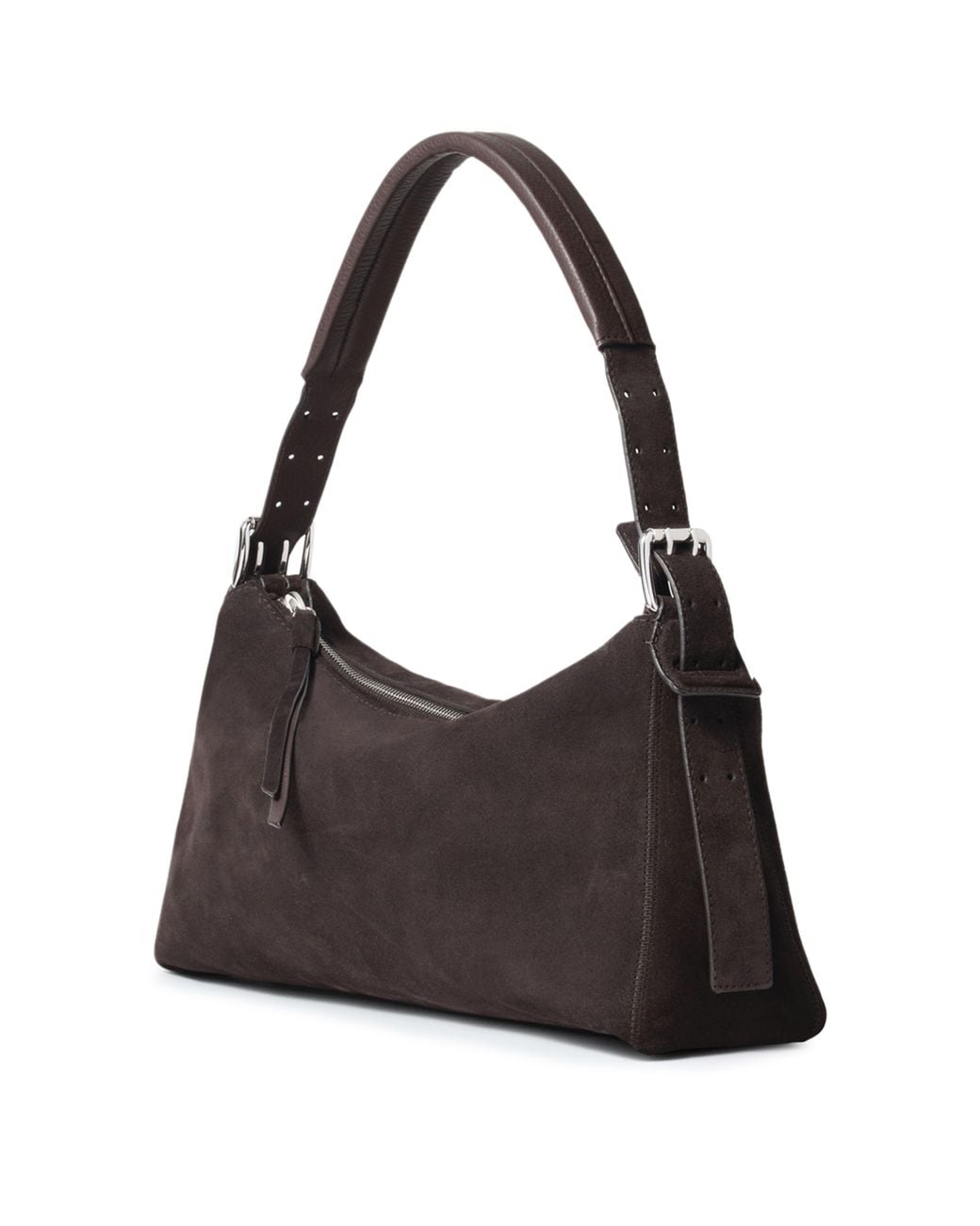 Lemaire Brown Belted Baguette Bag
