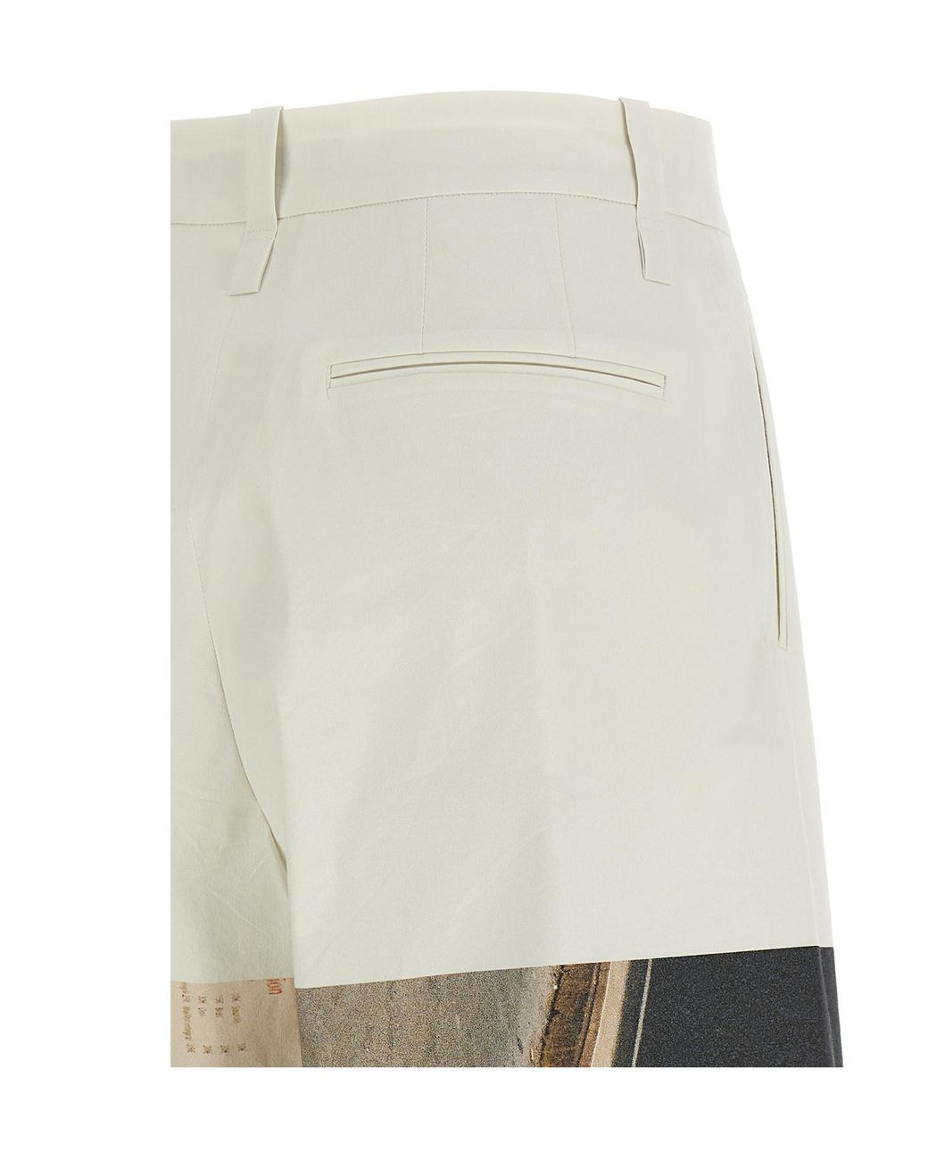 Issey Miyake White Street View Pants
