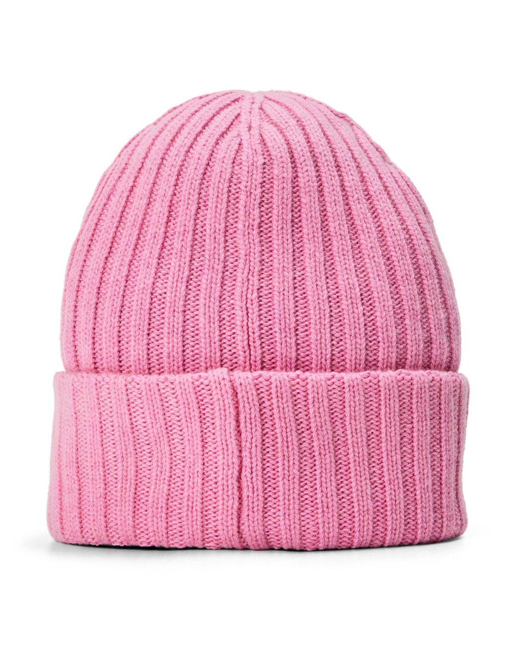 Ganni Pink Colorful Knit Hat