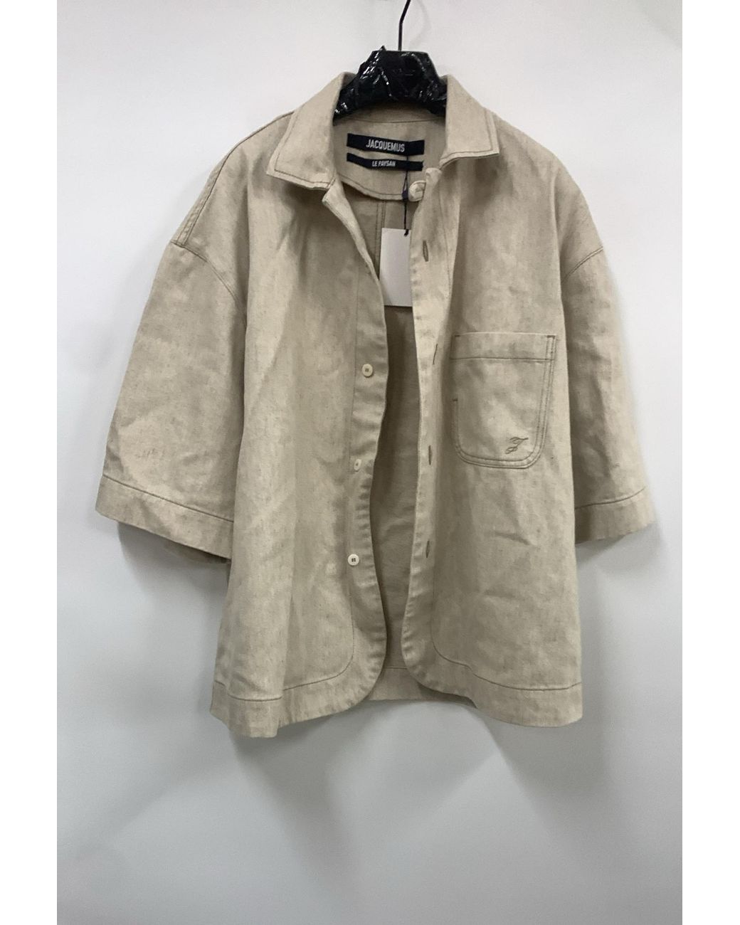 Jacquemus Natural The Paysan De-Nîmes Denim Shirt for men