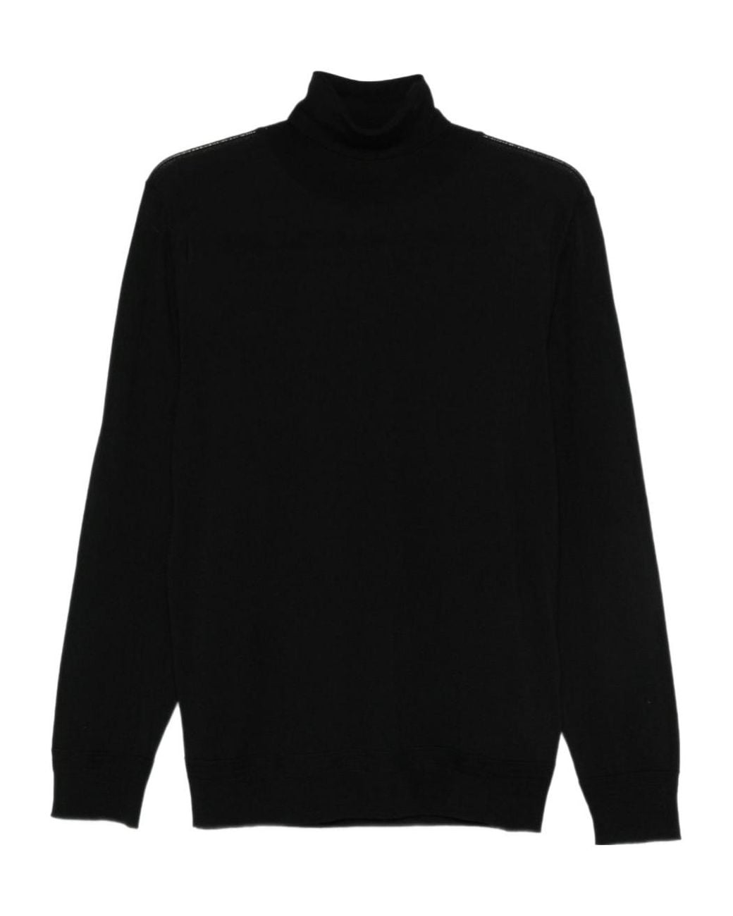 Barena Black Camio High-Neck Jumper for men