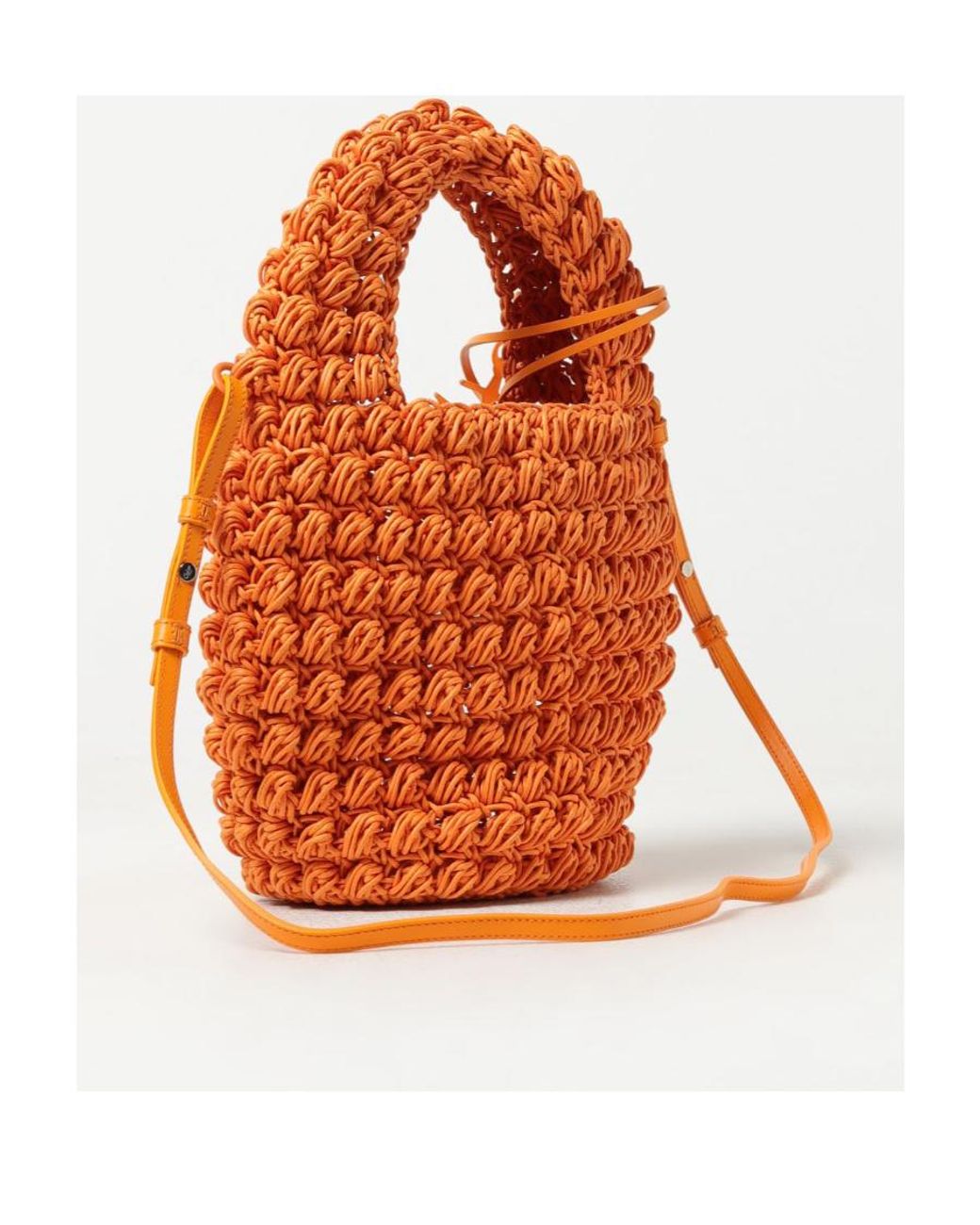 J.W. Anderson Orange Jw Anderson Anchor Plaque Shoulder Bag