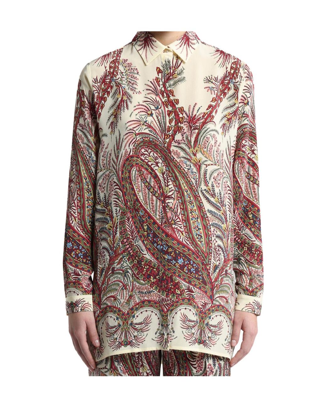 Etro Multicolor Long Sleeved Pattern-Printed Shirt