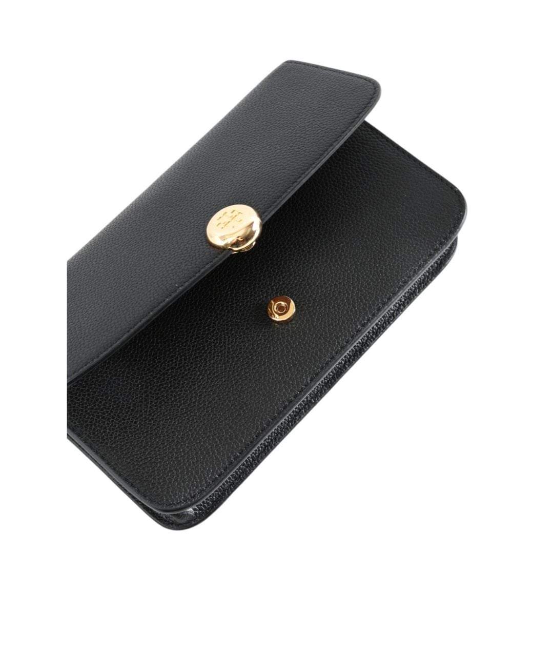 Tory Burch Black Romy Flap Crossbody