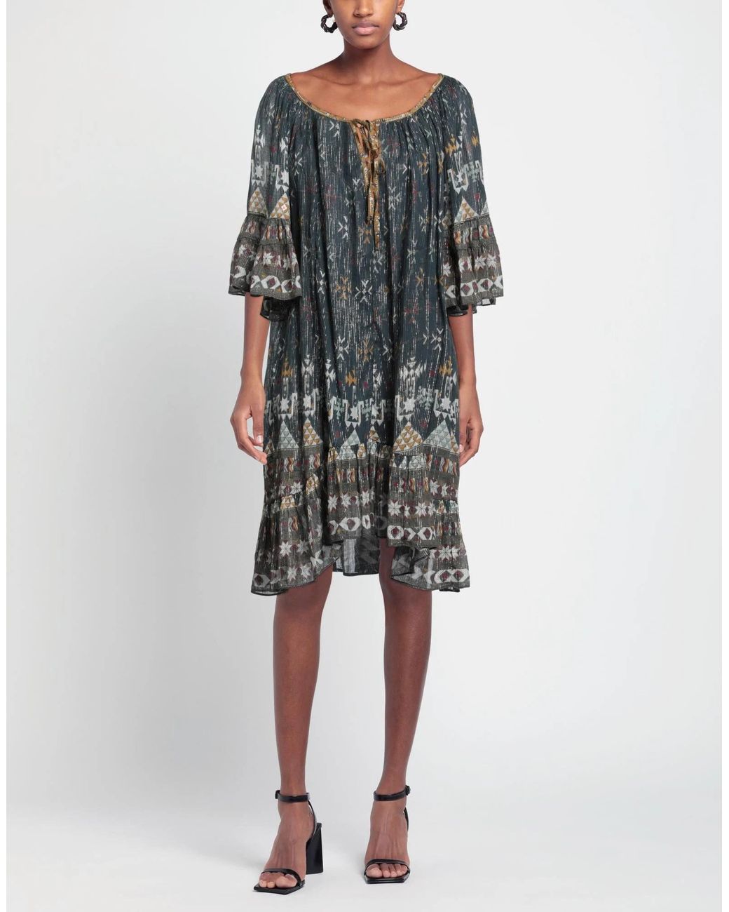 Isabel Marant Gray Short Dress
