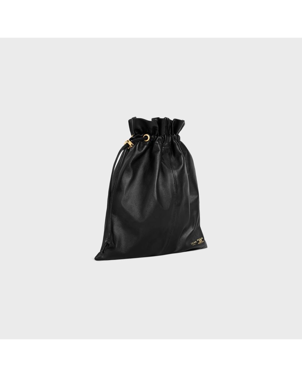 Céline Black Small Crystal Pouch