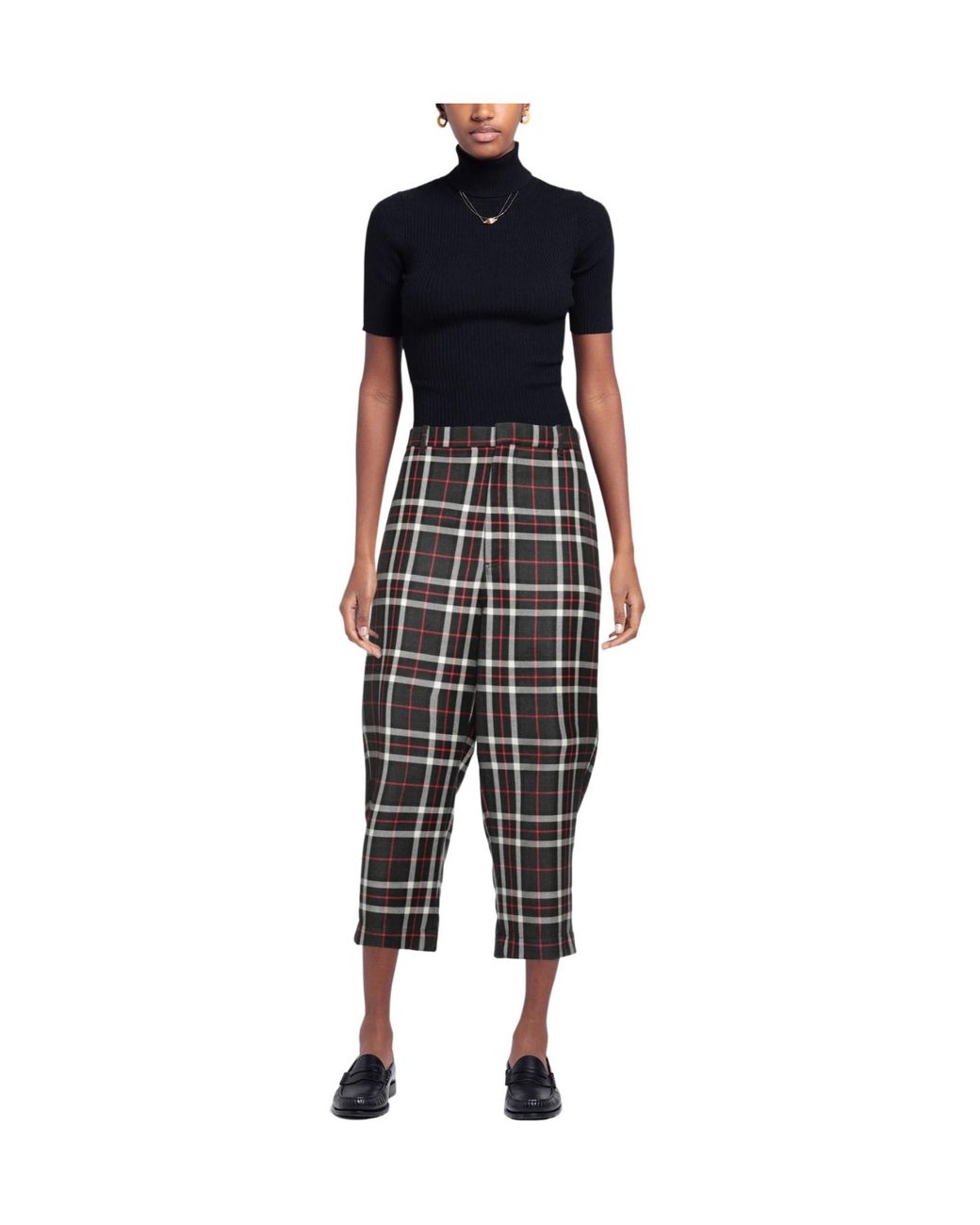 Marni Black Wide-Leg Trousers