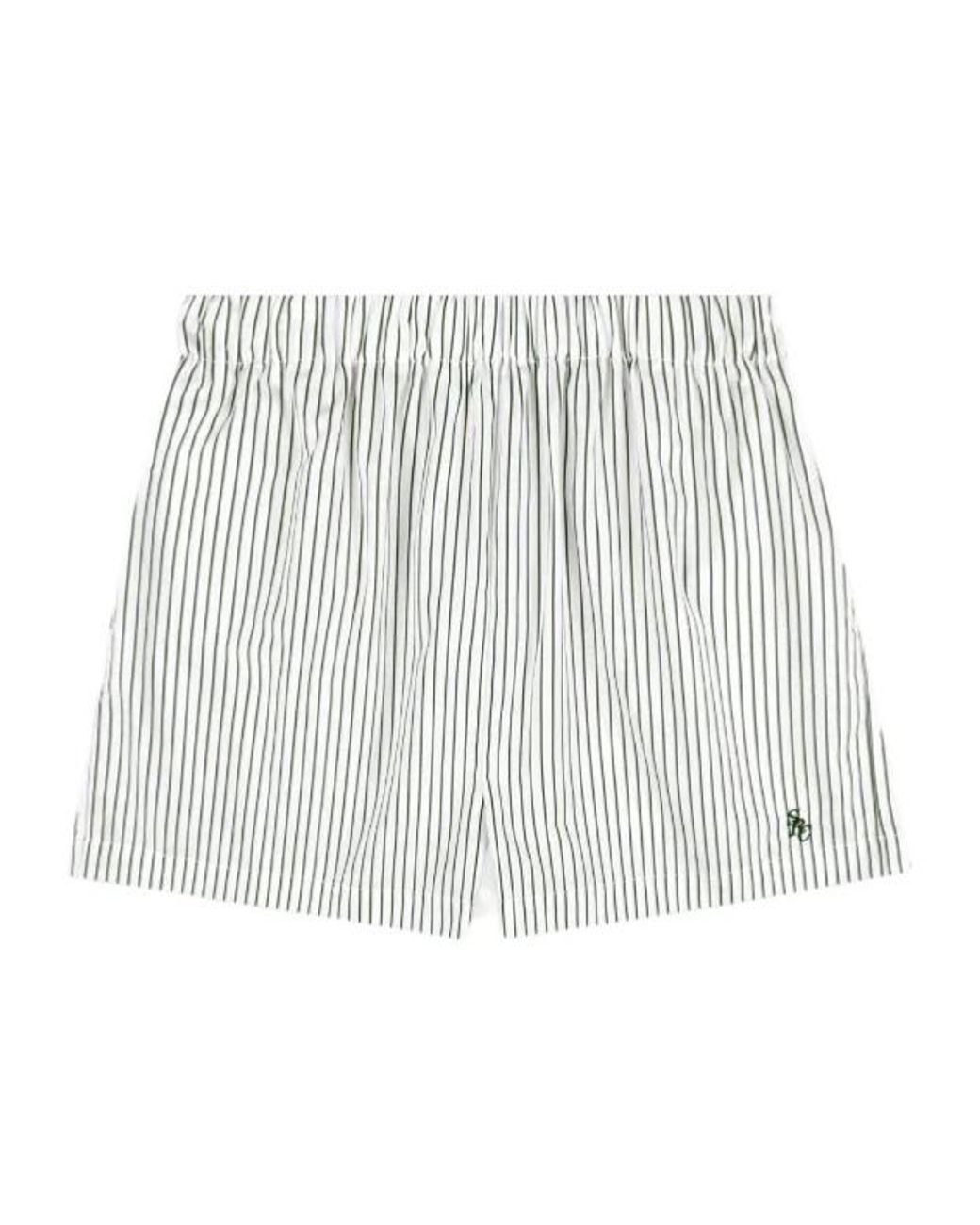 Sporty & Rich White Src Shorts