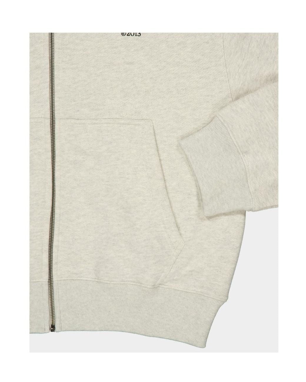 Off-White c/o Virgil Abloh White Half Arrow Regular Zip Hoodie for men