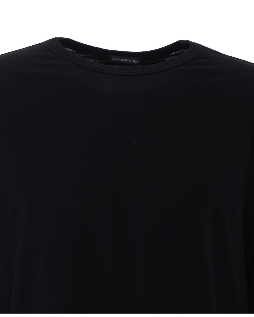 Ann Demeulemeester Black Dieter Graphic-Print T-Shirt for men