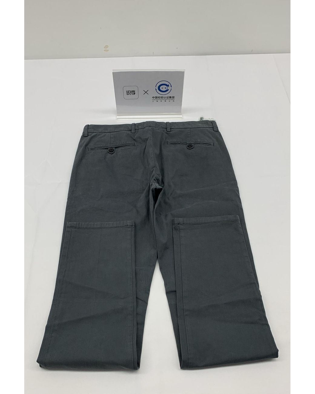 Zegna Blue Logo Details Casual Pants for men