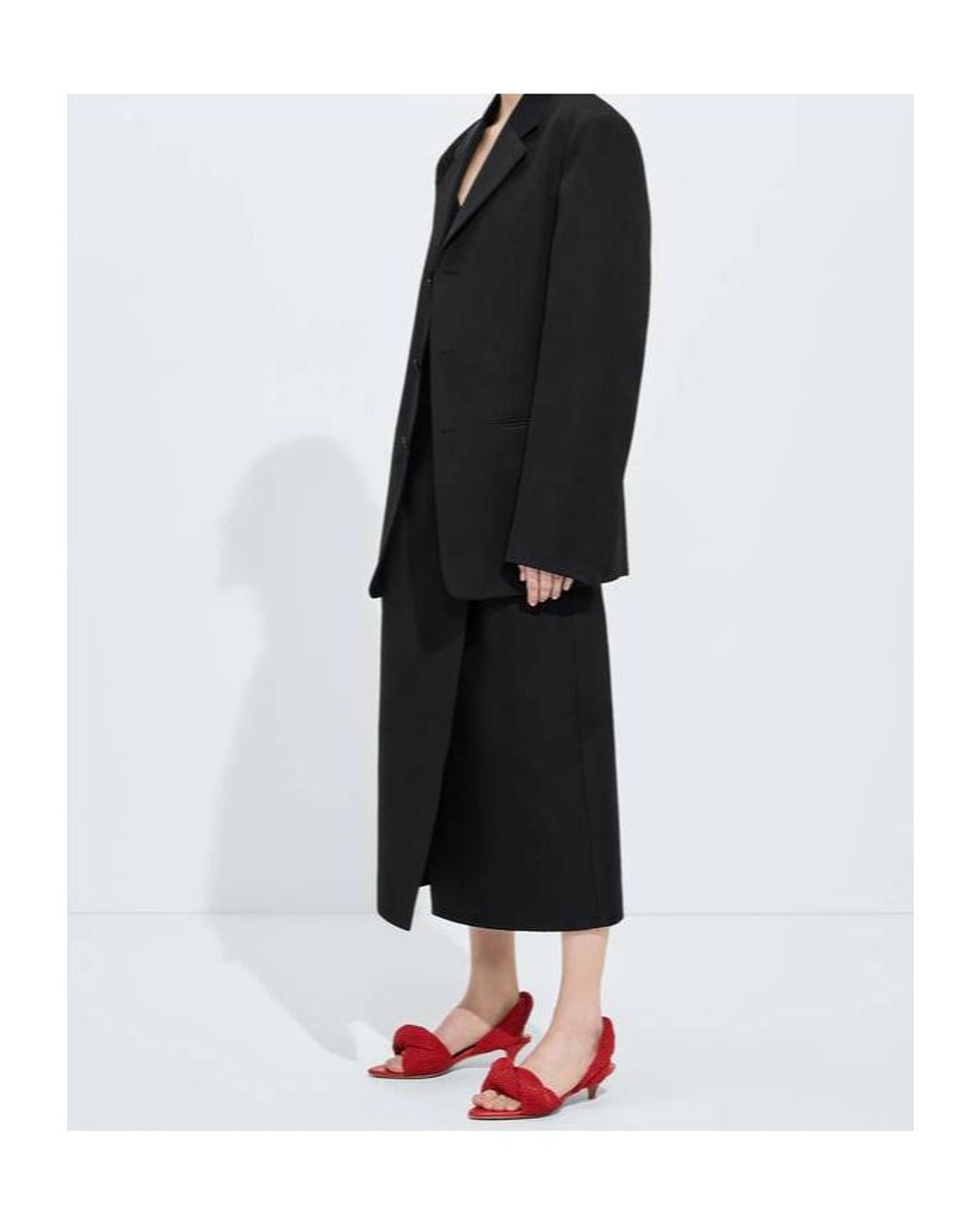 Bottega Veneta Black Grain De Poudre Jacket