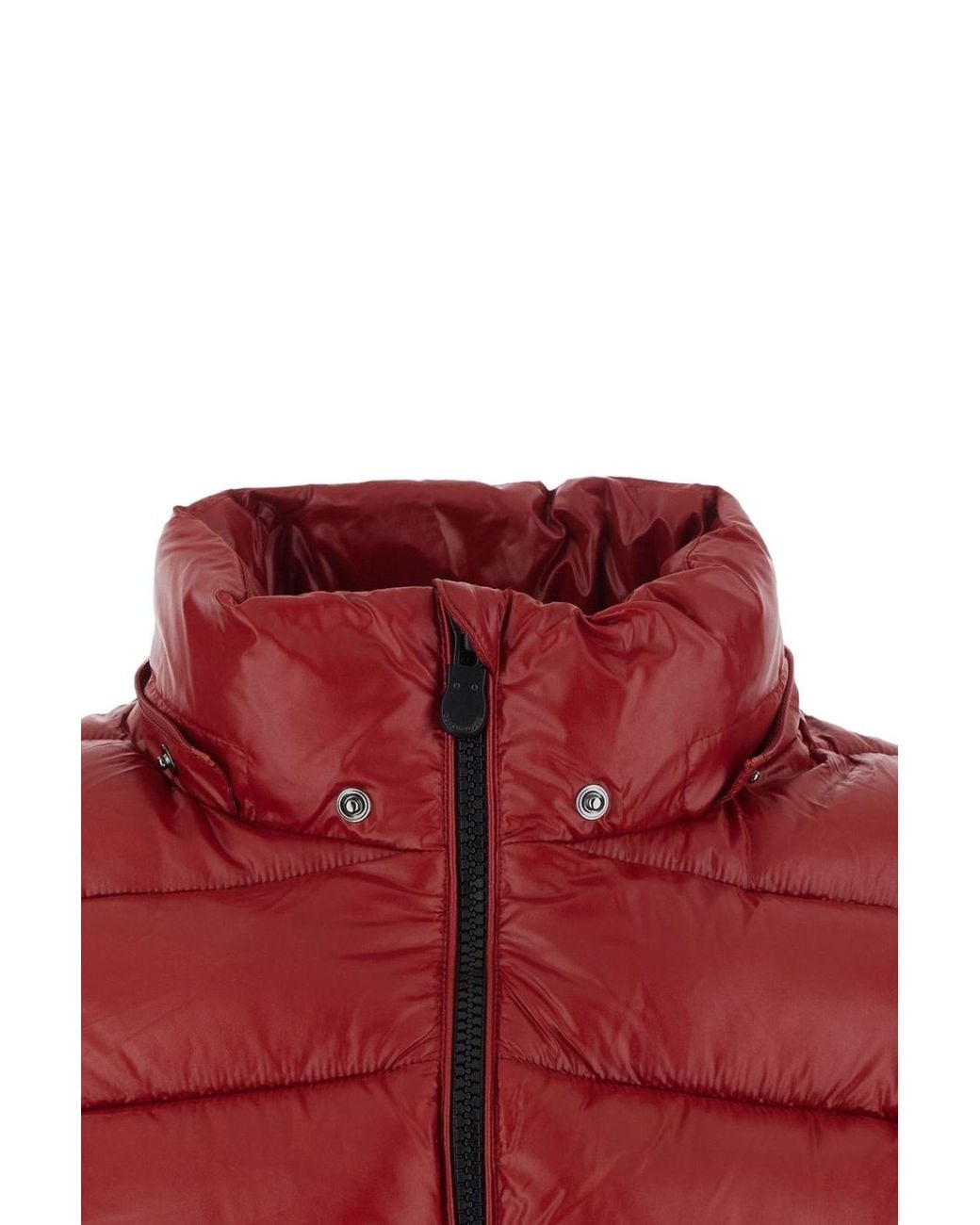 Save The Duck Red Cosmary Hooded Down Jacket