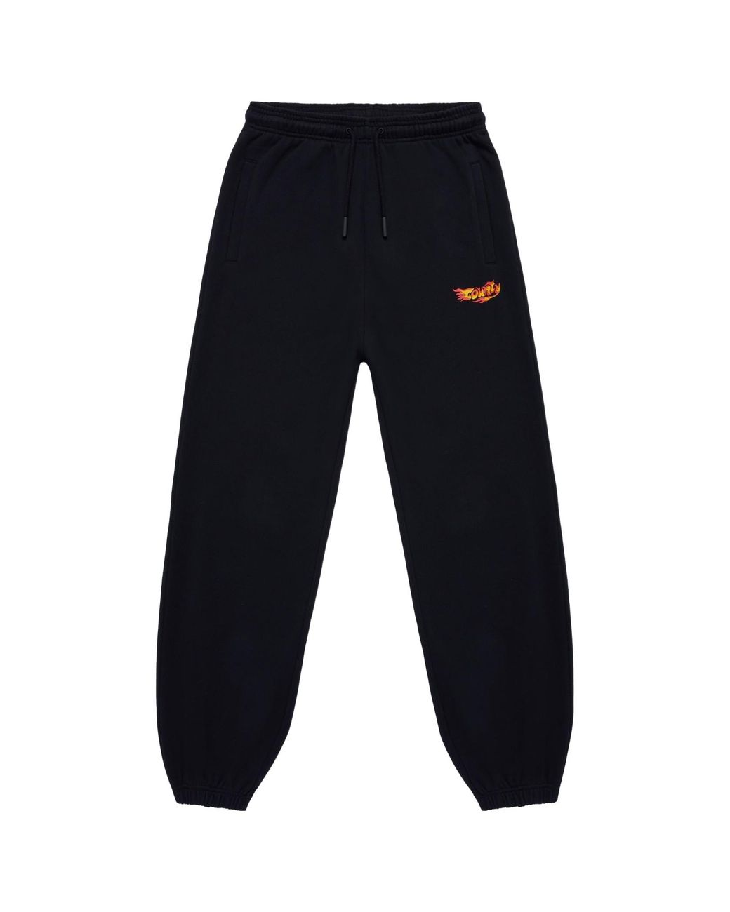 Marcelo Burlon Blue County Flame Track Pants for men