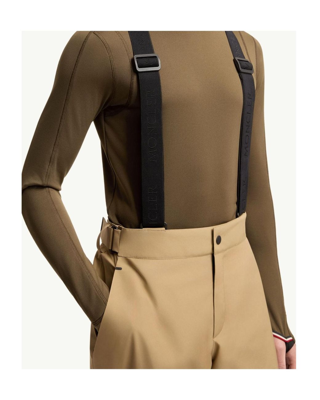 Moncler Natural Insulated Gore-Tex Ski Bib for men