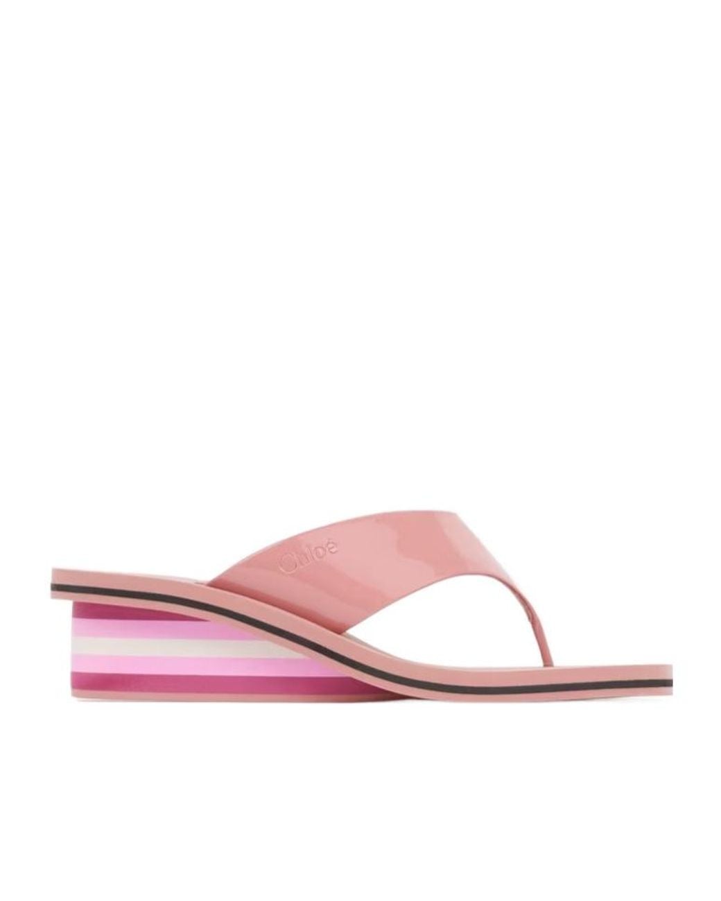 Chloé Pink Chloé Swimming Cool Heeled Sandals