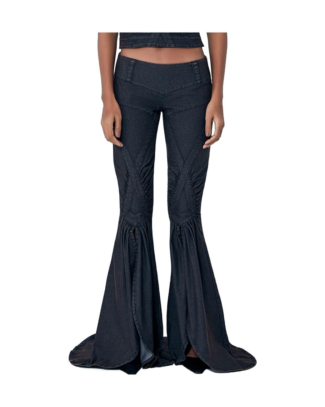 KNWLS Blue Flared Jeans