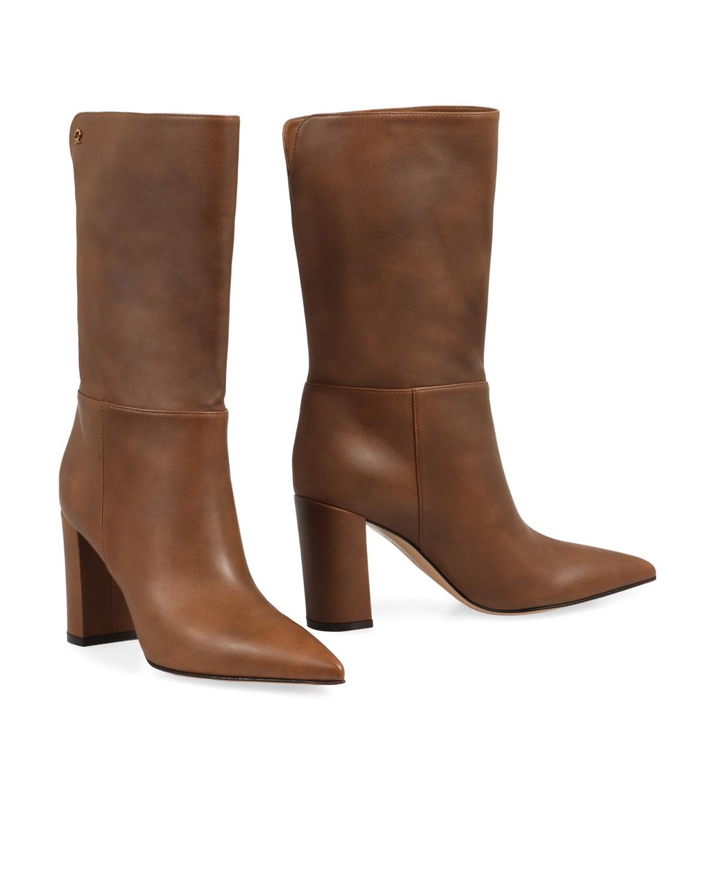 Gianvito Rossi Brown Piper 85Mm Leather Boot