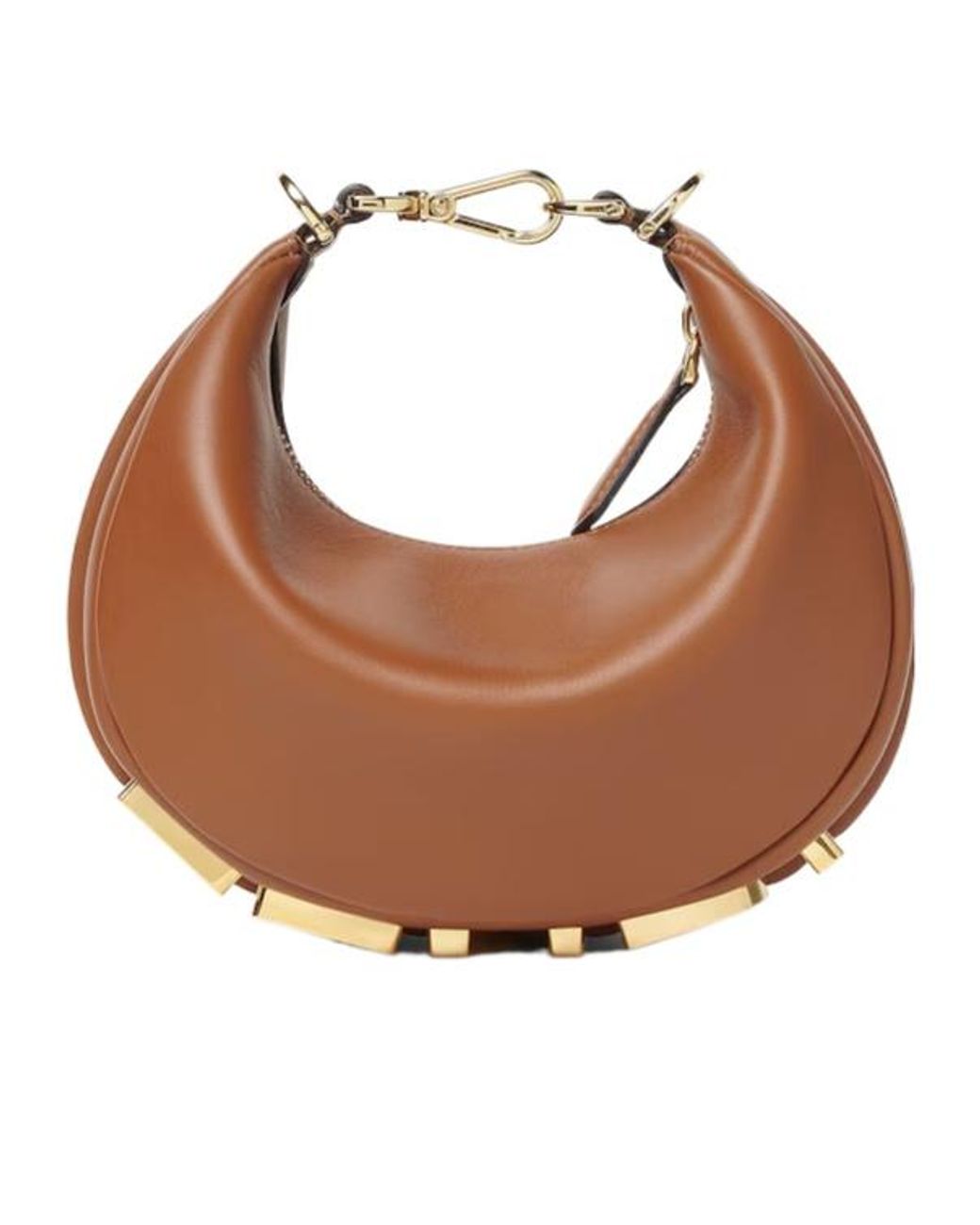 Fendi Brown Graphy Mini Tote Bag
