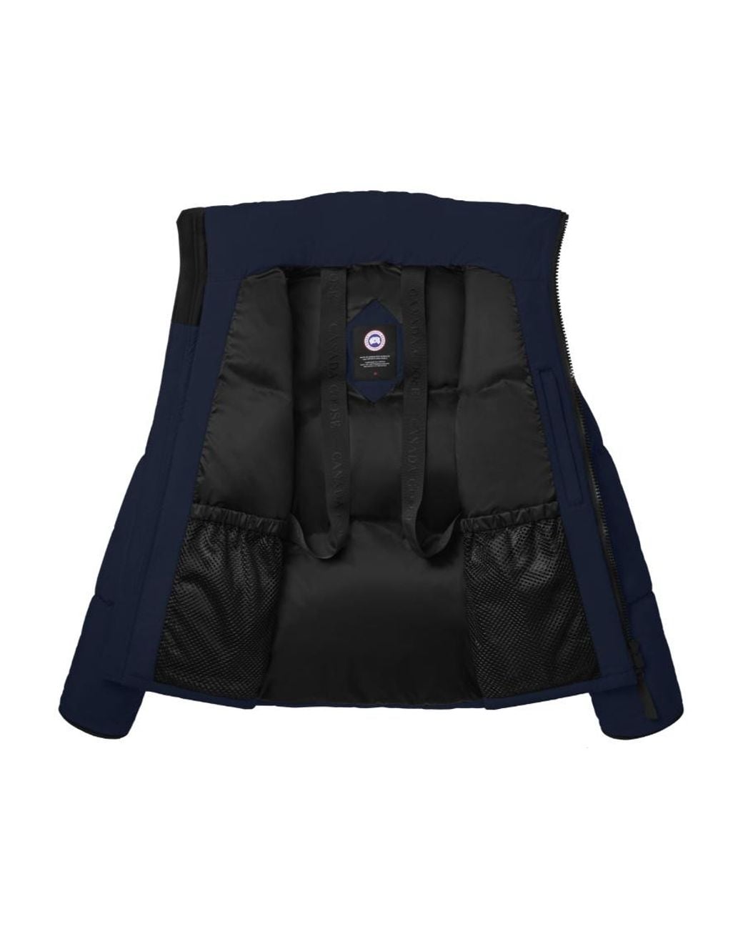 Canada Goose Blue Lawrence Zip-Up Padded Parka for men