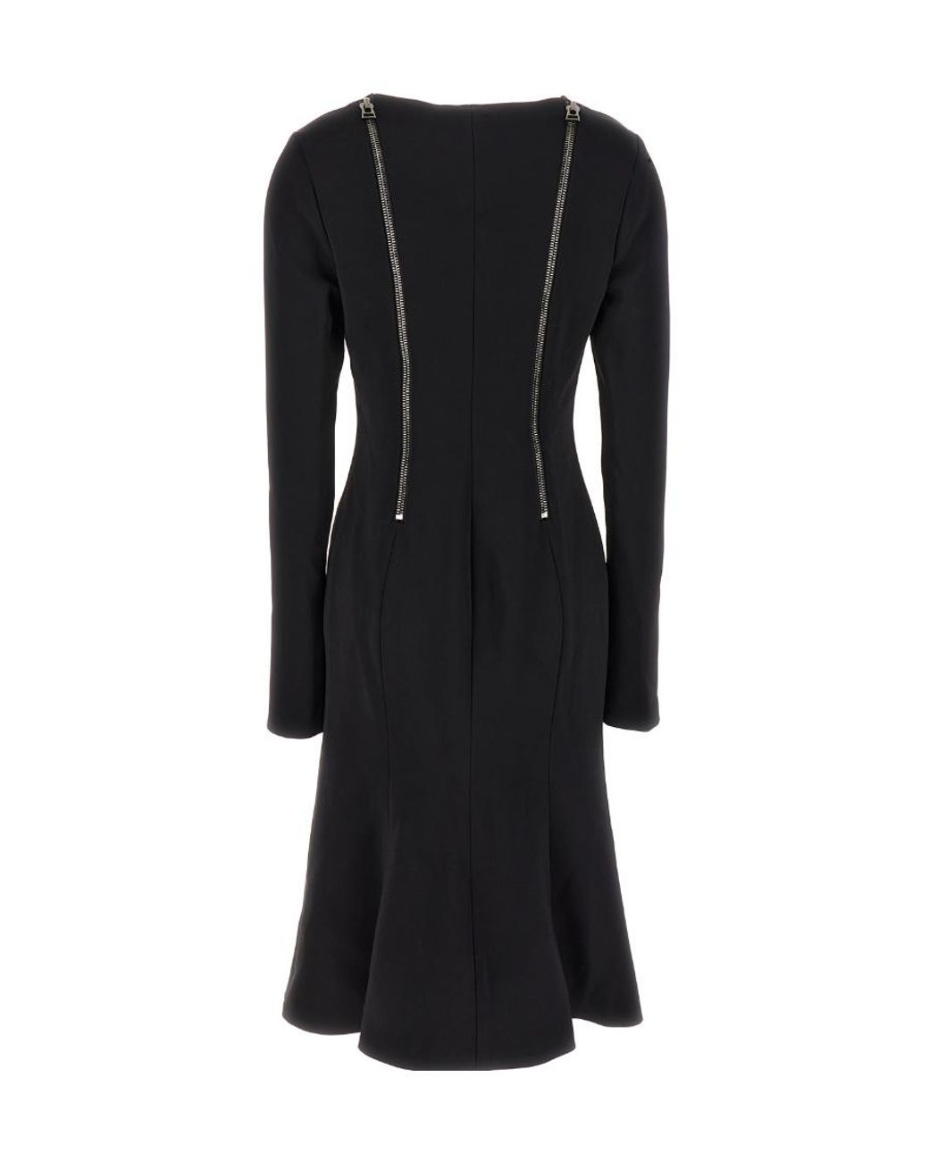 Tom Ford Black Cut-Out Midi Dress