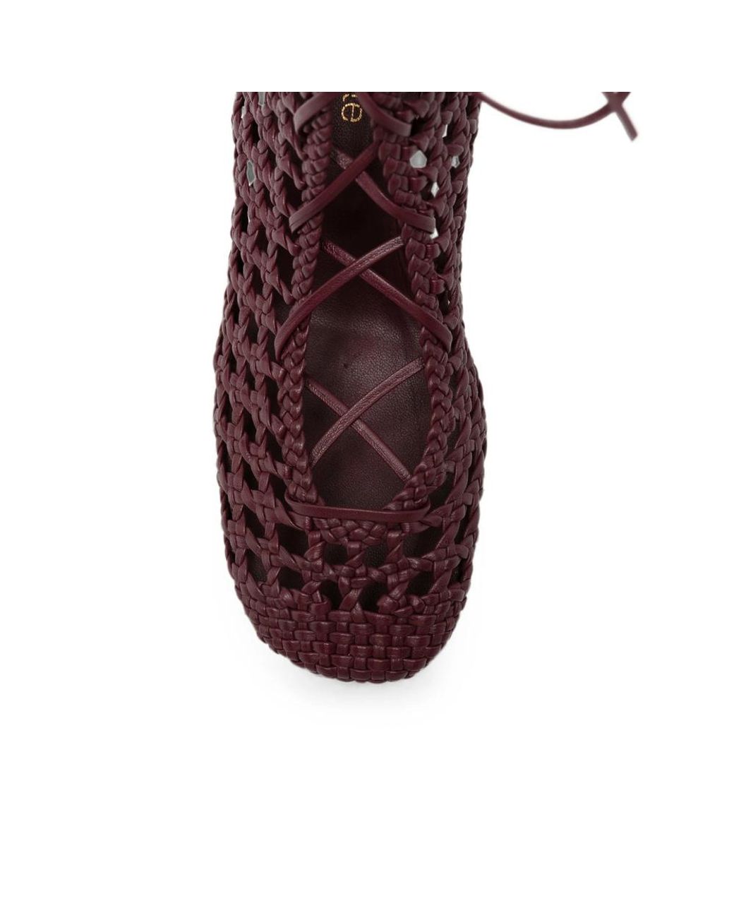 Forte_forte Purple Round-Toe Ankle Boots