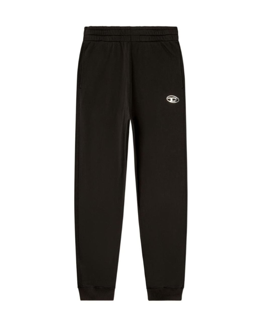 DIESEL Black P-Marky-Lod Tapered Leg Pants for men