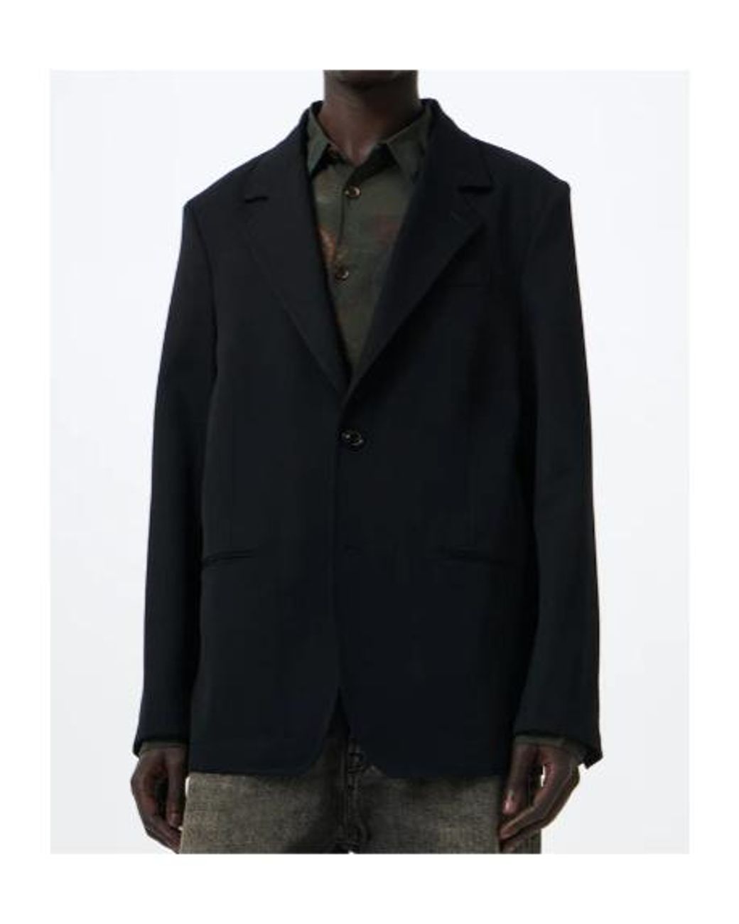 Our Legacy Black Ceremony Unconstructed Blazer for men
