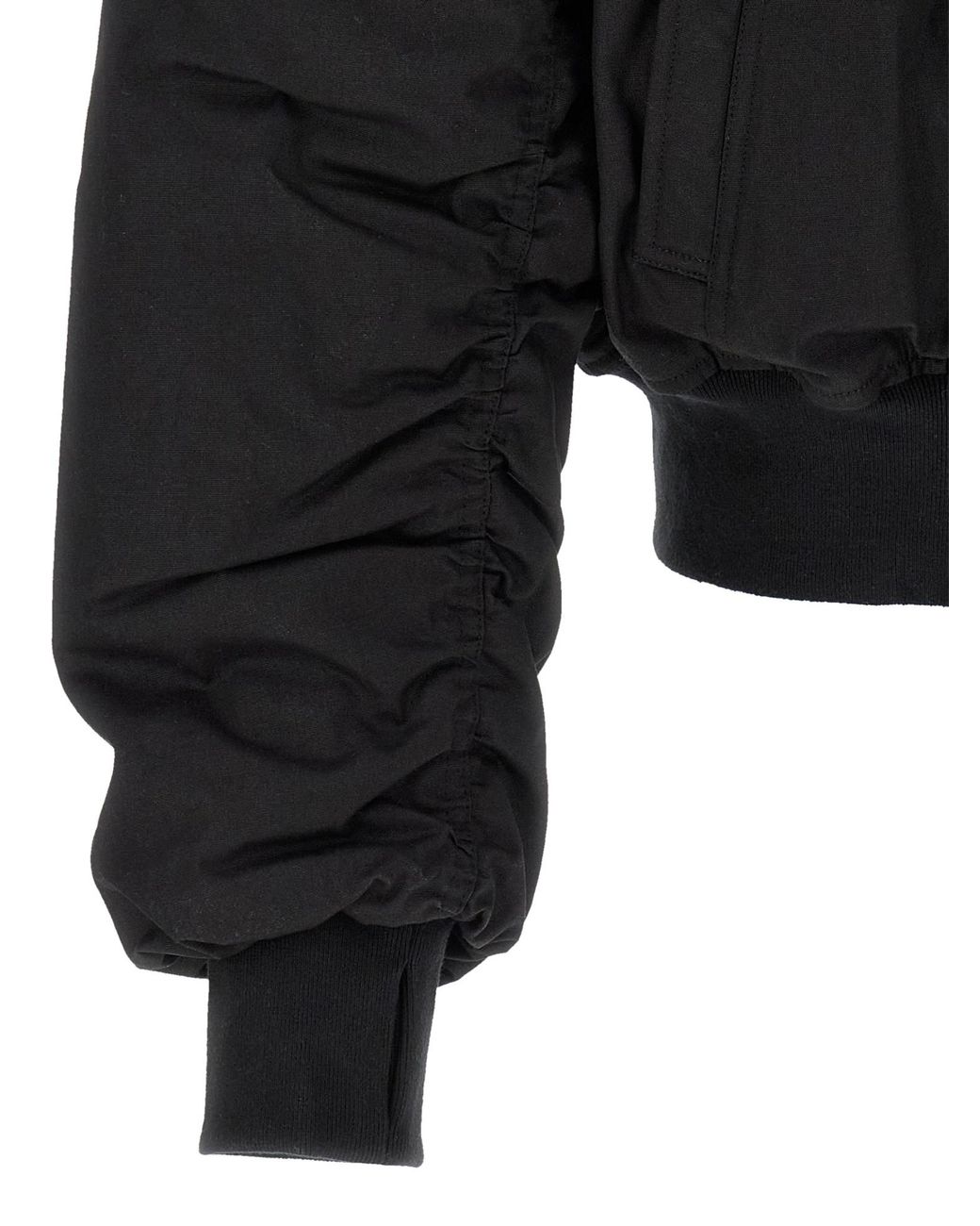 Thom Krom Black M J 89 Oversized Hooded Jacket for men