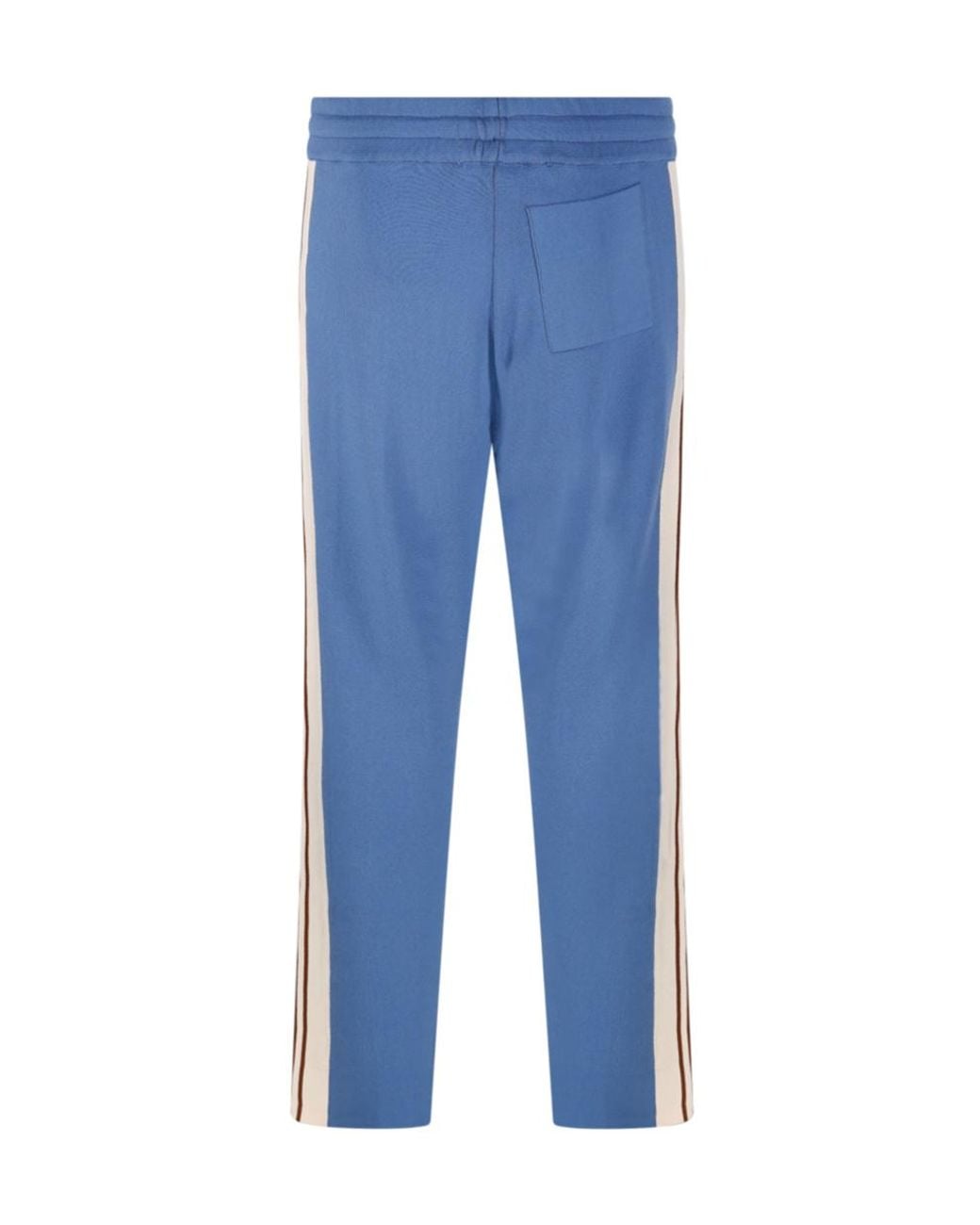 Autry Blue Logo Patch Drawstring Trousers for men