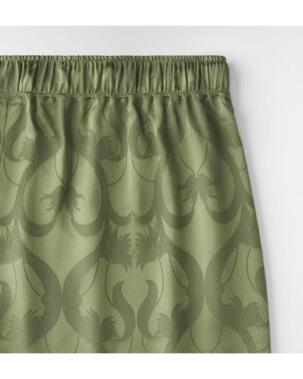 Dior Green Drawstring Shorts for men