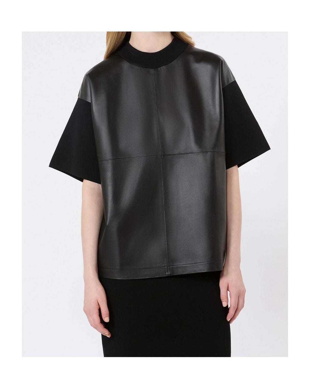 Max Mara Black Studio Segale Crewneck T-Shirt